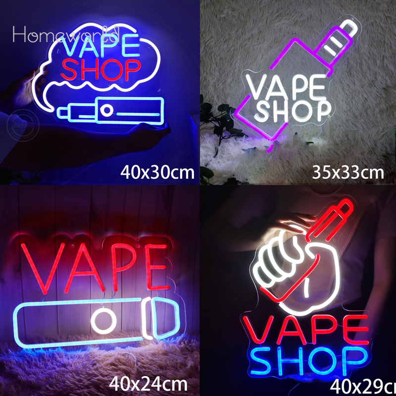 Vaping Store - VAPE Shop Neon Sign for Smoke