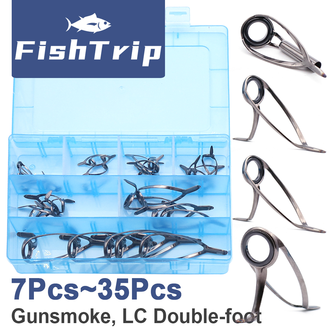 FishTrip Heavy Surf Rod Guides - Mesh Coil Strip ulasan dan harga