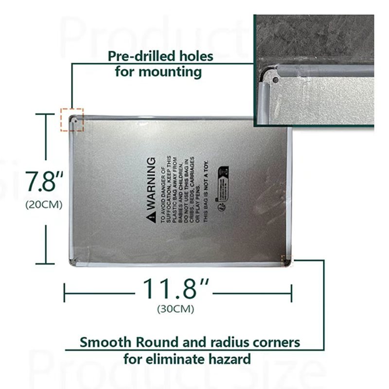 （2D Tin painting）Safety Sign 1 - Vaping Store ulasan dan harga