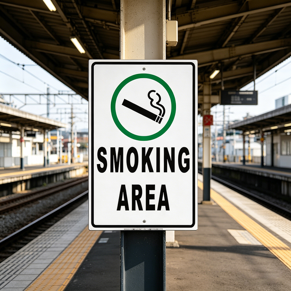 Safety Sign Smoking Vaping All - Vaping Store ulasan dan harga