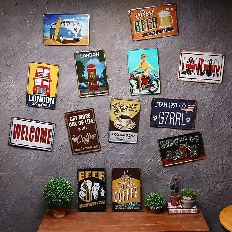 （2D Tin painting）Safety Sign S - Vaping Store ulasan dan harga
