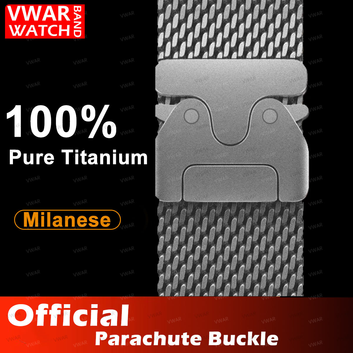 VWAR Titanium Milanese loop fo - Mesh Coil Strip ulasan dan harga