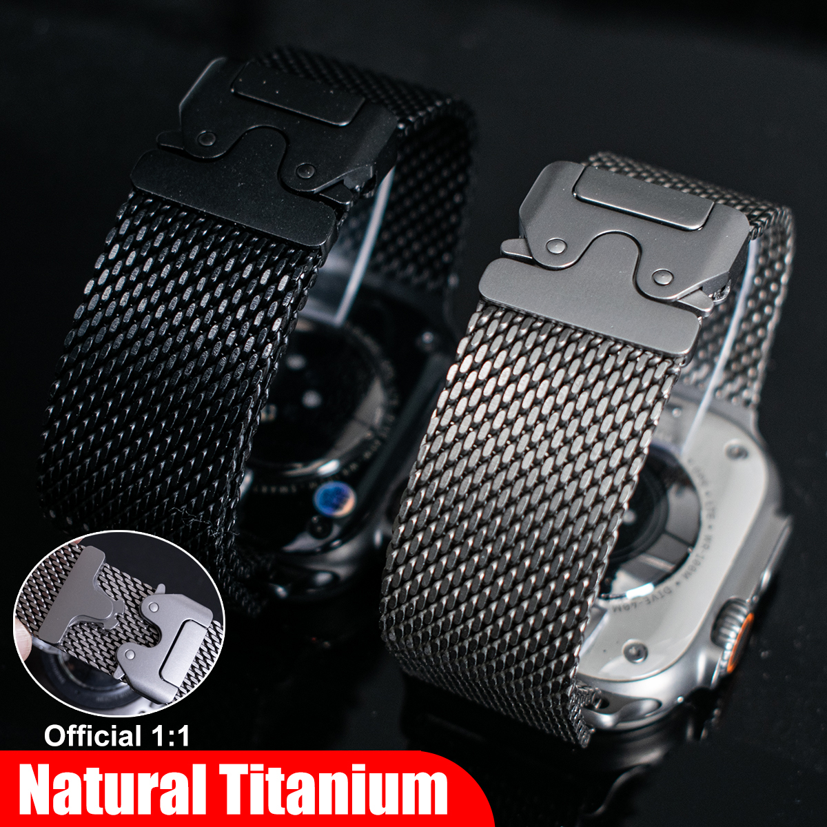 VWAR Titanium Milanese loop fo - Mesh Coil Strip ulasan dan harga