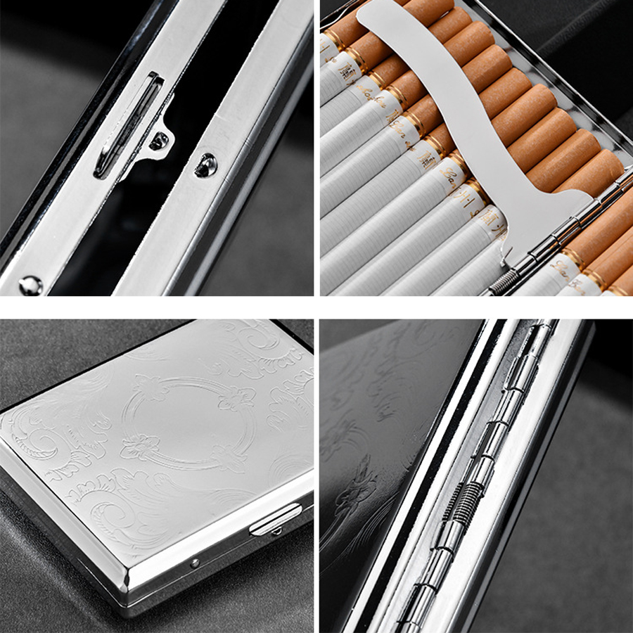 20-Cigarette （Freeform）Silver  - Smoking & Vaping Accessories ulasan dan harga