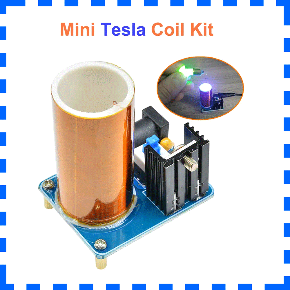 BD243/BD243C Mini Tesla Coil K - Coil Building Kit ulasan dan harga