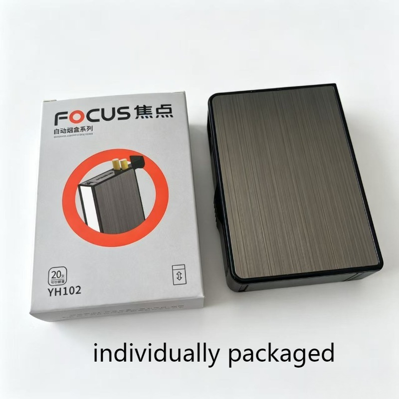 Portable Cigarette Case Metal  - Smoking & Vaping Accessories ulasan dan harga