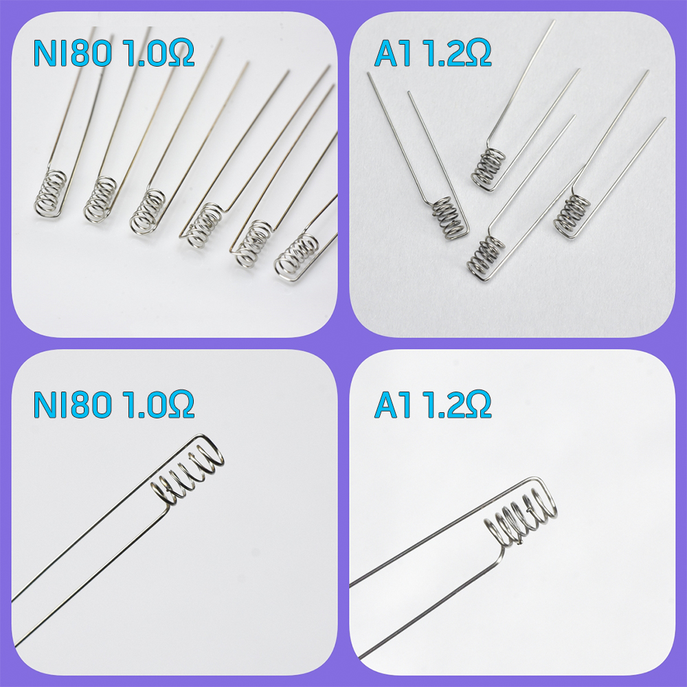 50/100pcs Resistance A1 1.2ohm - Coil Building Kit ulasan dan harga