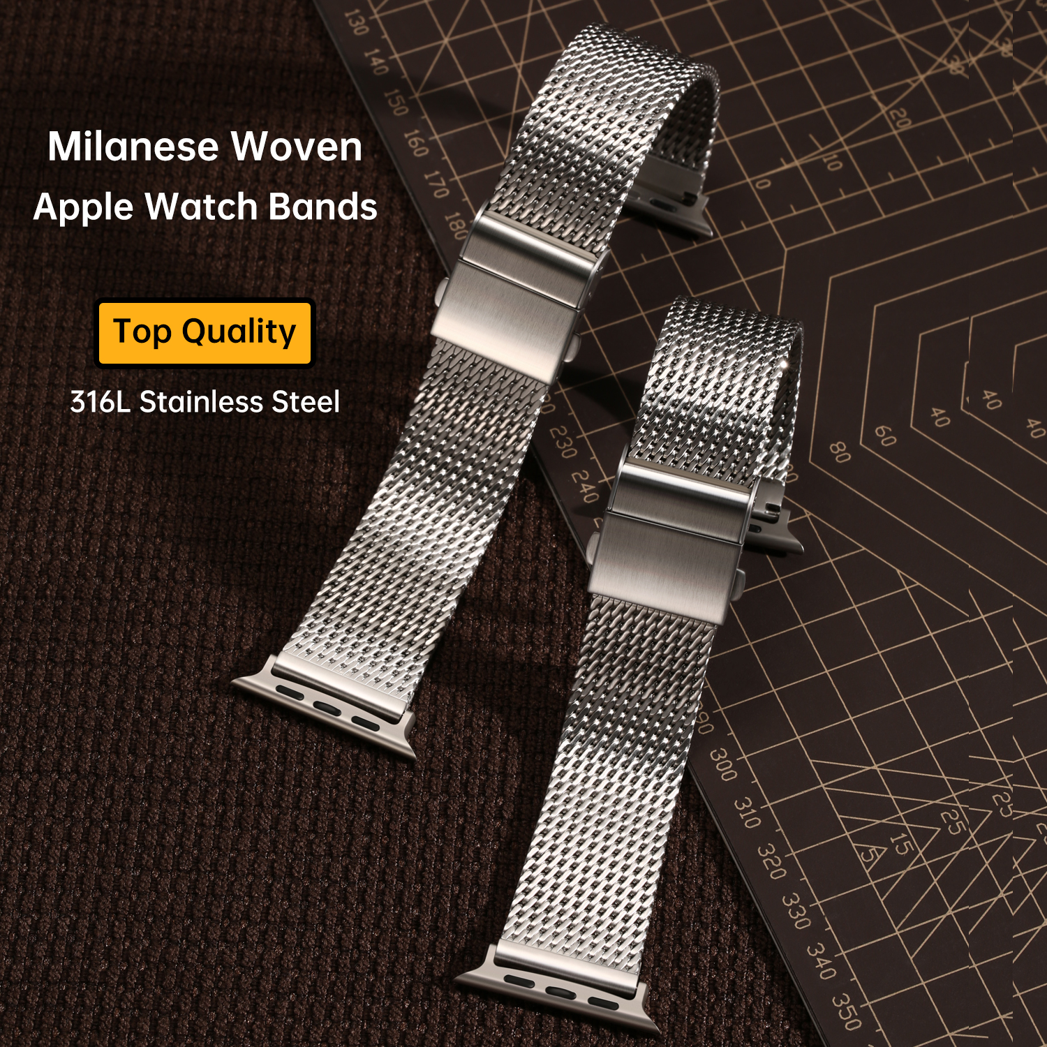 Maikes Milanese Mesh Apple Wat - Mesh Coil Strip ulasan dan harga