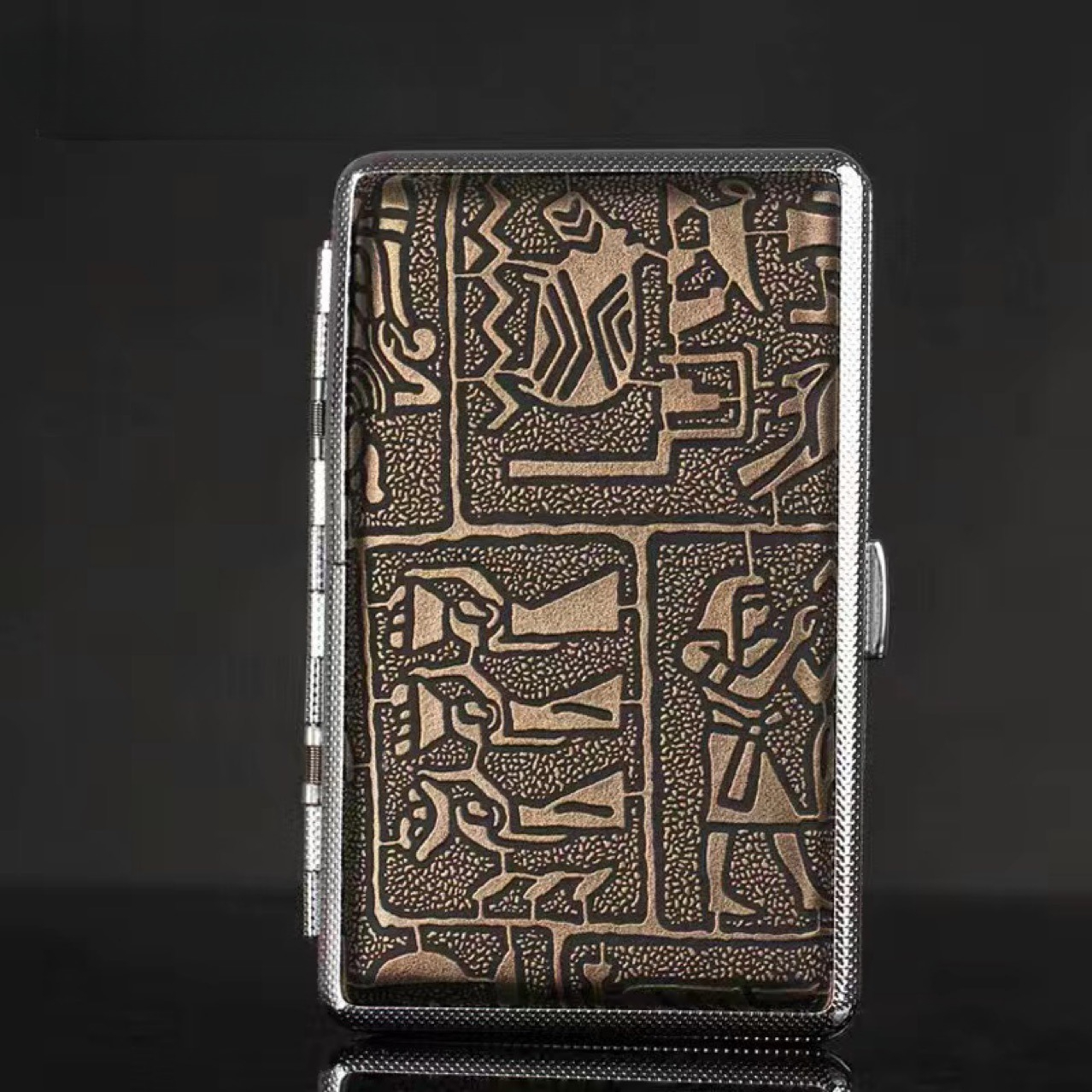 New 5.5 slim metal leather Cig - Smoking & Vaping Accessories ulasan dan harga
