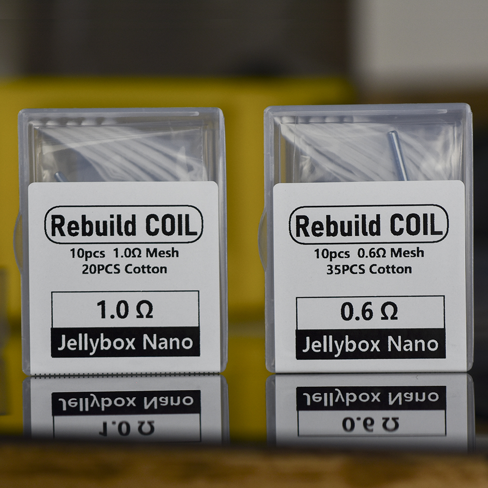 1Set Jellybox Nano Rebuild Kit - Coil Building Kit ulasan dan harga